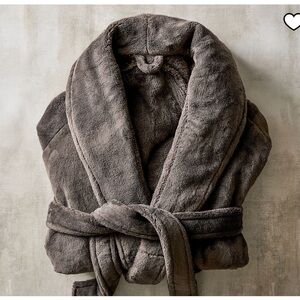 Pottery Barn Charcoal Bathrobe